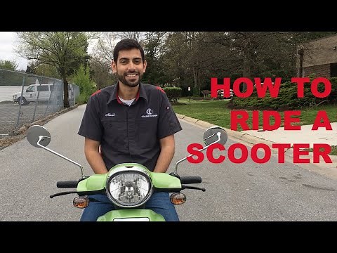 How to ride a scooter - tips, tricks, and more