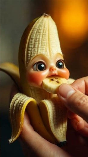 Banana ASMR 🍌 | Juicy Soft Eating Sounds (No Talking) #asmr #banana #shorts