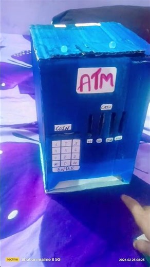 #science exhibition# project ATM machine#