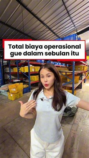 Gaji Karyawan & Biaya Operasional Gudang Online Shop