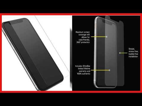 OtterBox Performance Glass Screen Protector for iPhone 11 Pro & iPhone Xs/X: Ultimate Clarity and Pr