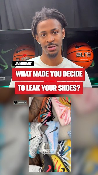 Ja Morant is a sneaker leaker! 😱