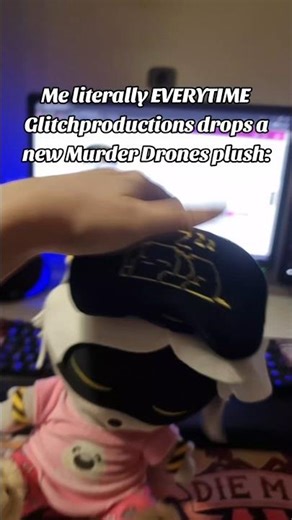 I love the Murder Drones plushies🥰🥰 #murderdrones #fyp #murderdronesfandom #collector