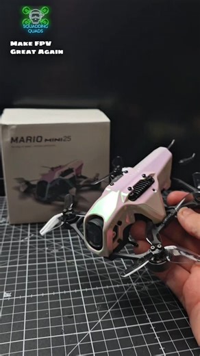 Squadding Quads on Instagram: "Introducing the SpeedyBee Mario Mini 25 🐝 | Sub-249g DJI O4 Pro FPV Drone! Team@squadquads.co.uk Meet the SpeedyBee Mario Mini 25 — a sub-249g, 2.5-inch FPV beast rocking the DJI O4 Pro system! 🎮 This tiny machine looks ready to punch way above its weight. We’ll be taking it for its maiden flight tomorrow, so drop your questions, predictions, and requests down below 👇 — what do YOU want to see tested first? Let’s see if SpeedyBee just built the new king of micro