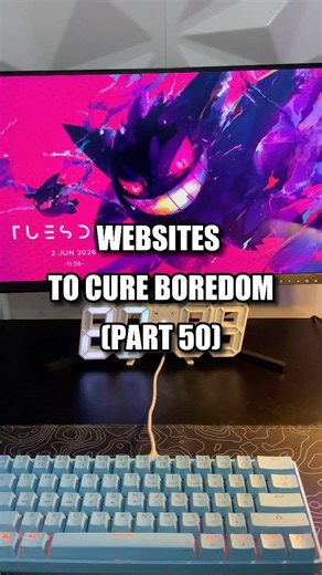 Websites to cure boredom (part 50)