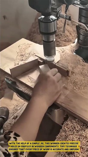 Creating Precision Components with a Drill Press- Good tool and machinery in daily work #workprocess