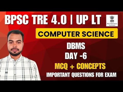 BPSC TRE 4.0 | UP LT Exam DBMS Most Important Questions | MCQs + PYQs