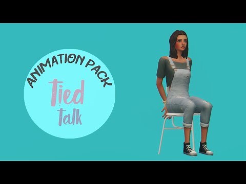 Tied Talk pack | Sims 4 Animation