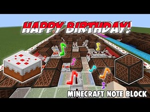 Happy Birthday (Minecraft Noteblock Cover)