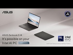 ASUS Zenbook S 14 (UX5406) | ASUS #AI PC Powered by Intel® Core™ Ultra 7 Processor (Series 2)