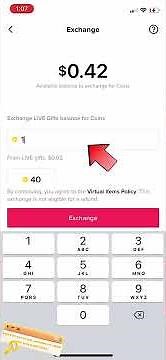 How to convert coins on TikTok to gifts