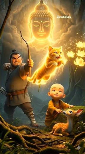 Arrows to Lotuses: The Hunter's Awakening - 放下屠刀：獵人的覺醒時刻 #佛學智慧 #禅意生活