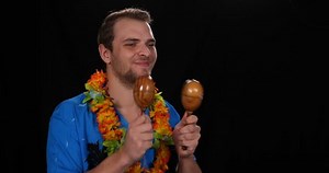 Musician Man Singer Play Maracas Percussion Stock Footage Video (100% Royalty-free) 29475586 | Shutterstock