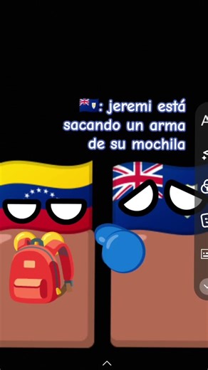 profe jeremi está sacando un arma de su mochila #countryballs