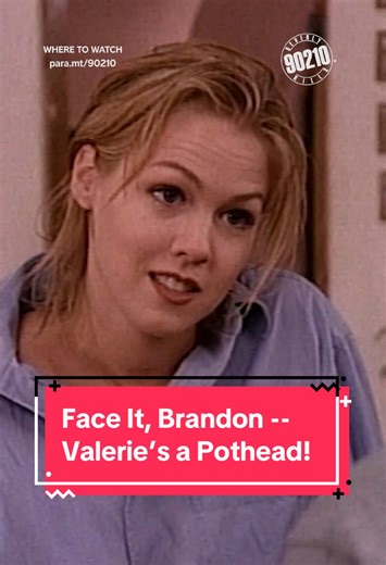 Valerie's Pothead Revelation in Beverly Hills 90210