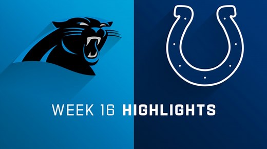 Panthers vs. Colts highlights | Week 16