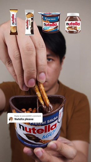 Mouthwatering Nutella Mukbang: Indulge in Chocolate Heaven!