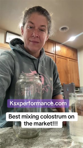 Here ya go!!! First feeding!! How colostrum should mix! @Sam Rempe @Jarrod Simpson @Kyle Perkins @Kaid Panek #calvingseason #colostrum #farmtok #cowtok