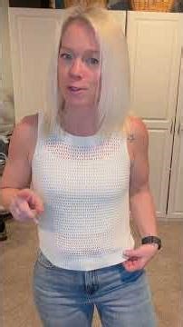 Does This Crochet Tank Top Shrink? My Honest Experience