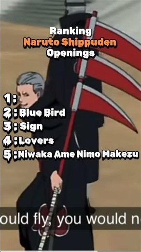 Ranking all Naruto Shippuden openings