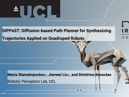 Diffusion-based Path Planner for Synthesizing Trajectories Applied on Quadruped