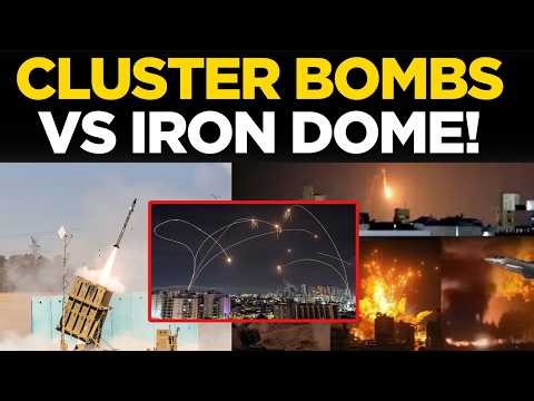Iran-Israel War LIVE: Iron Dome intercepts Iranian, Hezbollah missiles | Cluster bomb | Iron Dom