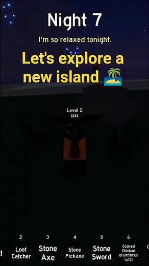 I Explored a Mysterious Island! 🌴😱 | Raft Roblox Adventure