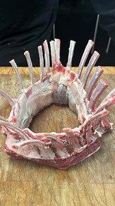 Crown of Lamb #butcher #butchery #qualitymeats #skills #food #lamb #sunningdale #ascot #berkshire #surrey | Lewis of Sunningdale