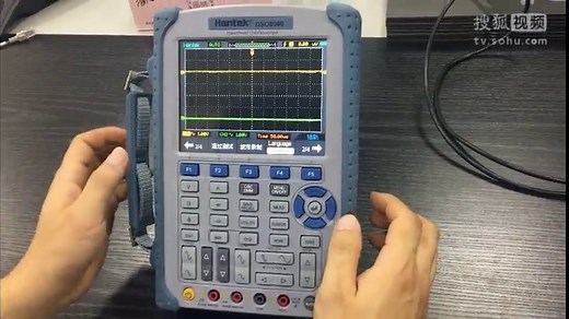 Hantek DSO8060手持示波器使用教程