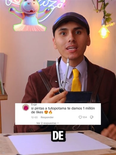 Dibujo con un Compás: Reto Creativo con Yeri Mua