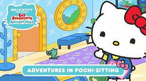 Get ready for another episode of Hello Kitty and Friends Supercute Adventures! 🌈Tune in to see what happens when Hello Kitty looks after Pochi for Badtz-maru. ✨Watch now on the #HelloKittyandFriends Youtube channel! Watch now: https://bit.ly/3KqKBnF | Hello Kitty