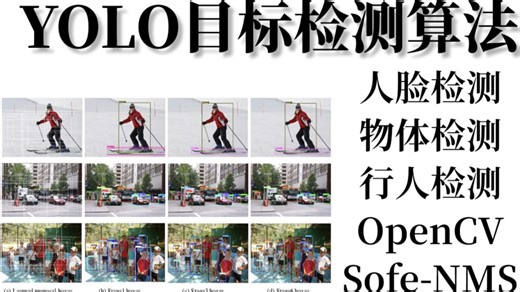 【2026最新YOLO算法教程】最适合小白入门YOLO目标检测算法天花板教程，附实战项目讲解，直接拿走~不用谢！（OpenCV/计算机视觉/人脸识别/物体检测）