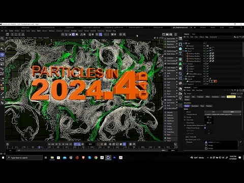 Chris Schmidt | Advanced Behaviors & Conditions Using #Cinema4D Particles | #NABshow 2024