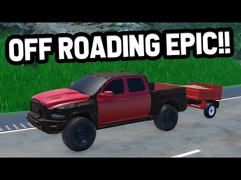 Realistic OFF ROAD Trucking Game on Roblox!! 👀 (Off Roading Epic)