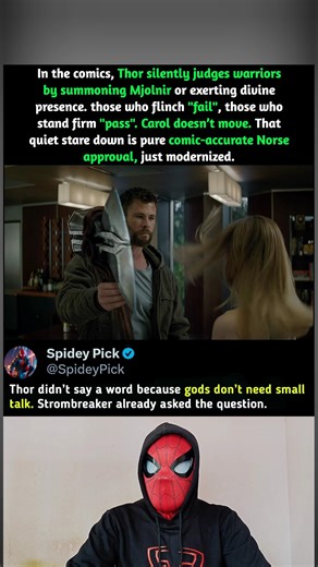 In Avengers: Endgame (2019), The Comic Meaning of Thor vs Captain Marvel