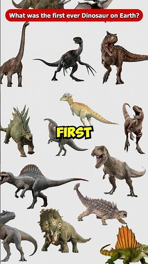 What was the First Ever Dinosaur on Earth? Jurassic World Rebirth