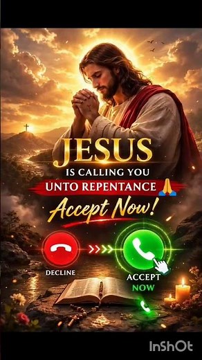 Jesus is Calling You 🙏 | Accept His Call Now! #papajesus #jesus #viral #faith #prayer #endtimes