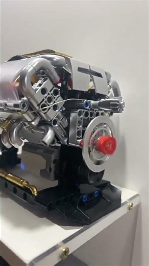 Unboxing & Building a WORKING Ferrari F488 Engine Model! | 2718-Piece Motorized Kit