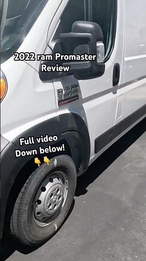 2022 ram Promaster review