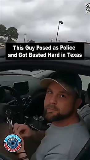 This Guy Posed as Police and Got Busted Hard in Texas😬🔏 He had the look, the attitude... even a fake badge — but this wannabe cop in Texas forgot one thing: real officers don’t play games. What happened next? Let’s just say he got busted hard on bodycam and is now facing time behind bars 🔒. You won’t believe how fast it all fell apart. https://www.youtube.com/watch?v=GMmtMCN8pCI #Fakecop #impersonatingofficer #caughtintheact #policebodycam #bodycamfootage #caughtoncamera #igreels #lawenforcem