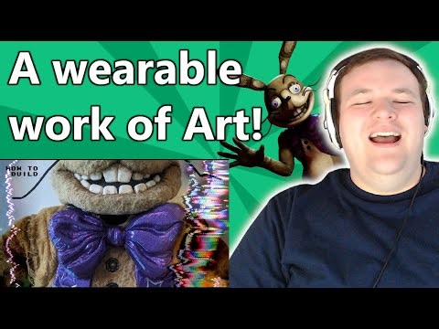 How to Make Your Own Spring Bonnie Suit - Glitchtrap - ‪@Andiematronic‬ | Fort_Master Reaction