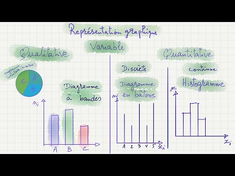 ✅ Graphical representations 📈 📉 📊 according to the types of statistical characters (variables)