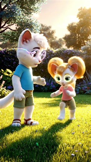 🌈 The Marvelous Spectacles 👓 | Magical Hidden World Adventure | 奇妙眼镜 | 不思议の眼鏡 #cat #animation p3