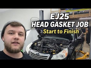 EJ25 Head Gasket Replacement – 2012 Subaru Outback (Start to Finish)
