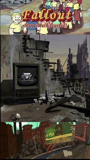 How the legend started #1 Fallout first cut scene