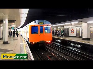 Monument | Circle - District lines : London Underground ( S7 Stock - D78 Stock )