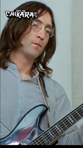 John Lennon playing BASS & Paul McCartney constructing a masterpiece #shorts #thebeatles
