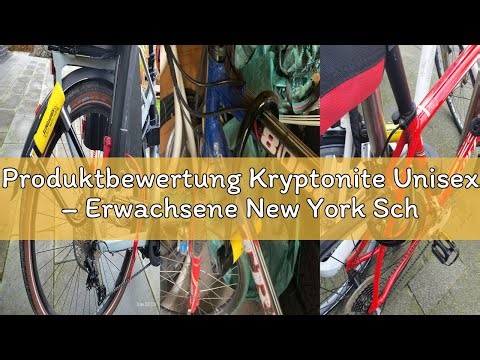 Produktbewertung Kryptonite Unisex – Erwachsene New York Schlösser, Schwarz, 10x20cm