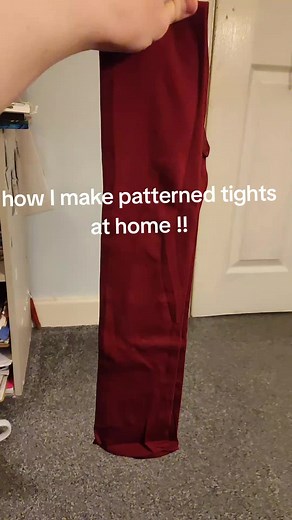 DIY Patterned Tights: Create Unique Designs at Home