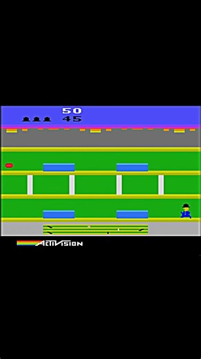 Keystone Kapers - 1983 - Atari 2600 ( Atari VCS ) (Shorts) #gaming #atari2600 #atarivcs #retrogaming